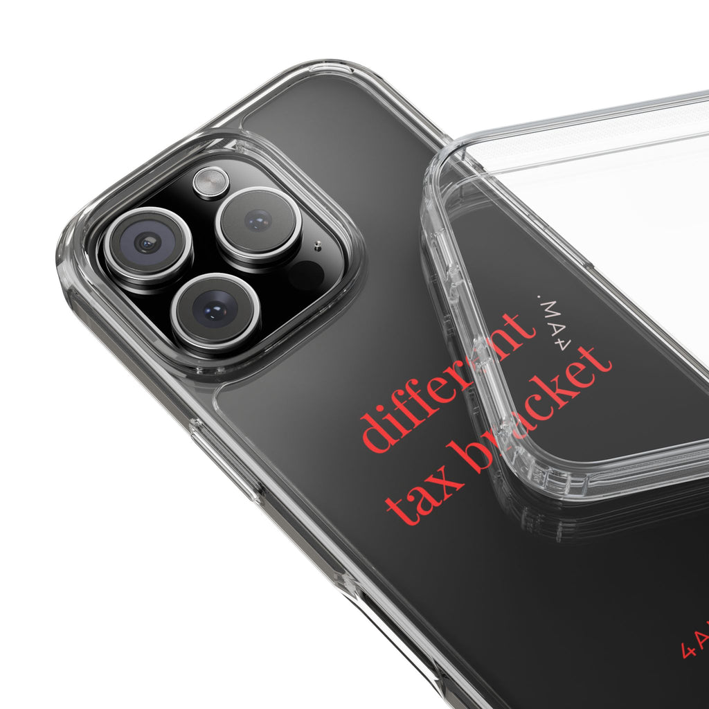 Different Tax Bracket Phone Case