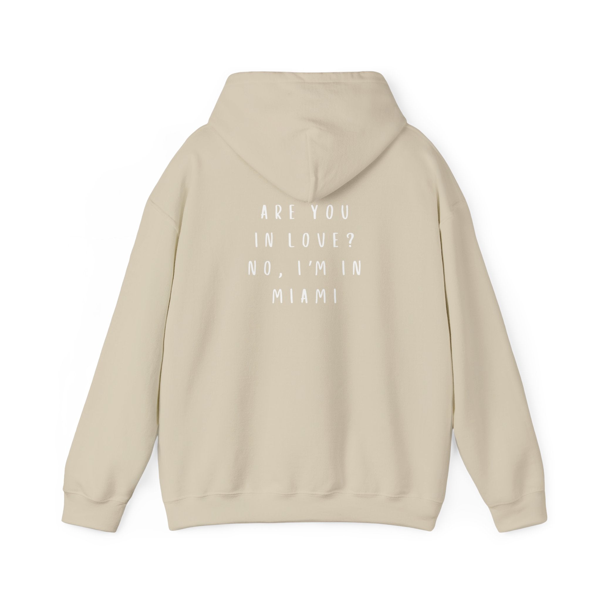 Are You In Love? No, I'm In Miami Hoodie | Bold